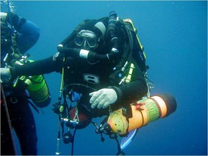 We offer Closed Circuit Technical Diving (Rebreathers) for various levels of diver at the Surrey Dive Centre