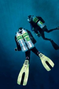 PADI TecRec Twinset Diving
